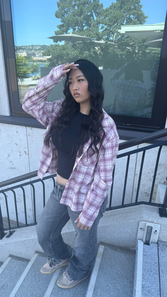 Sakura Pink Flannel