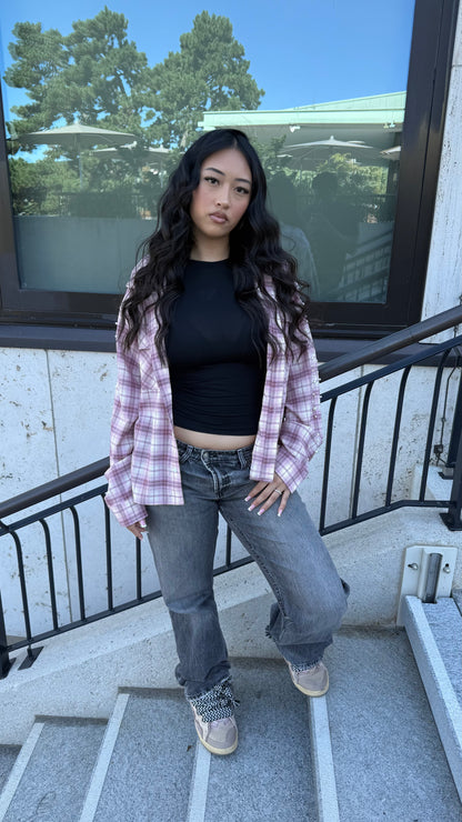 Sakura Pink Flannel