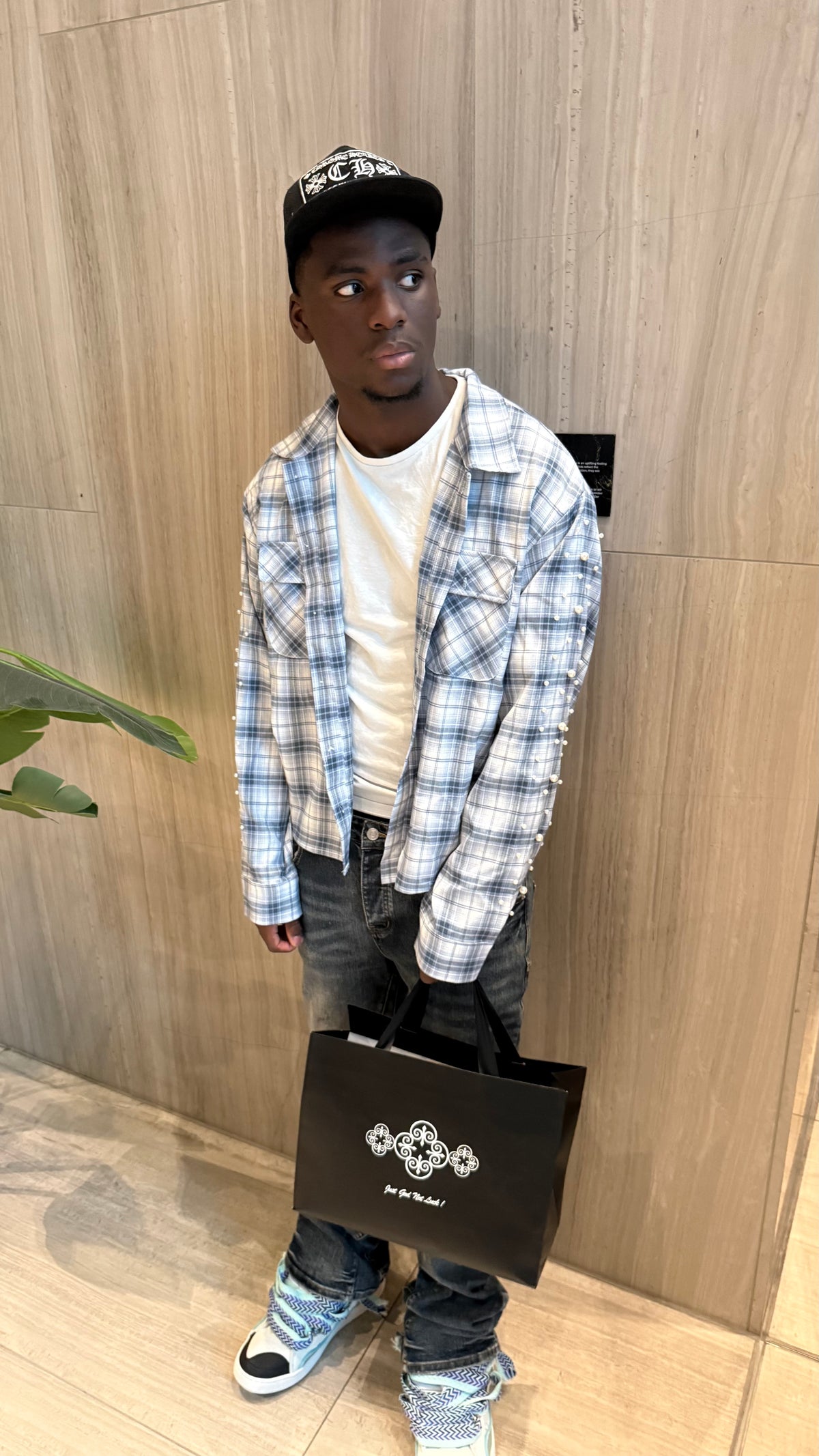 Iced Blue Flannel