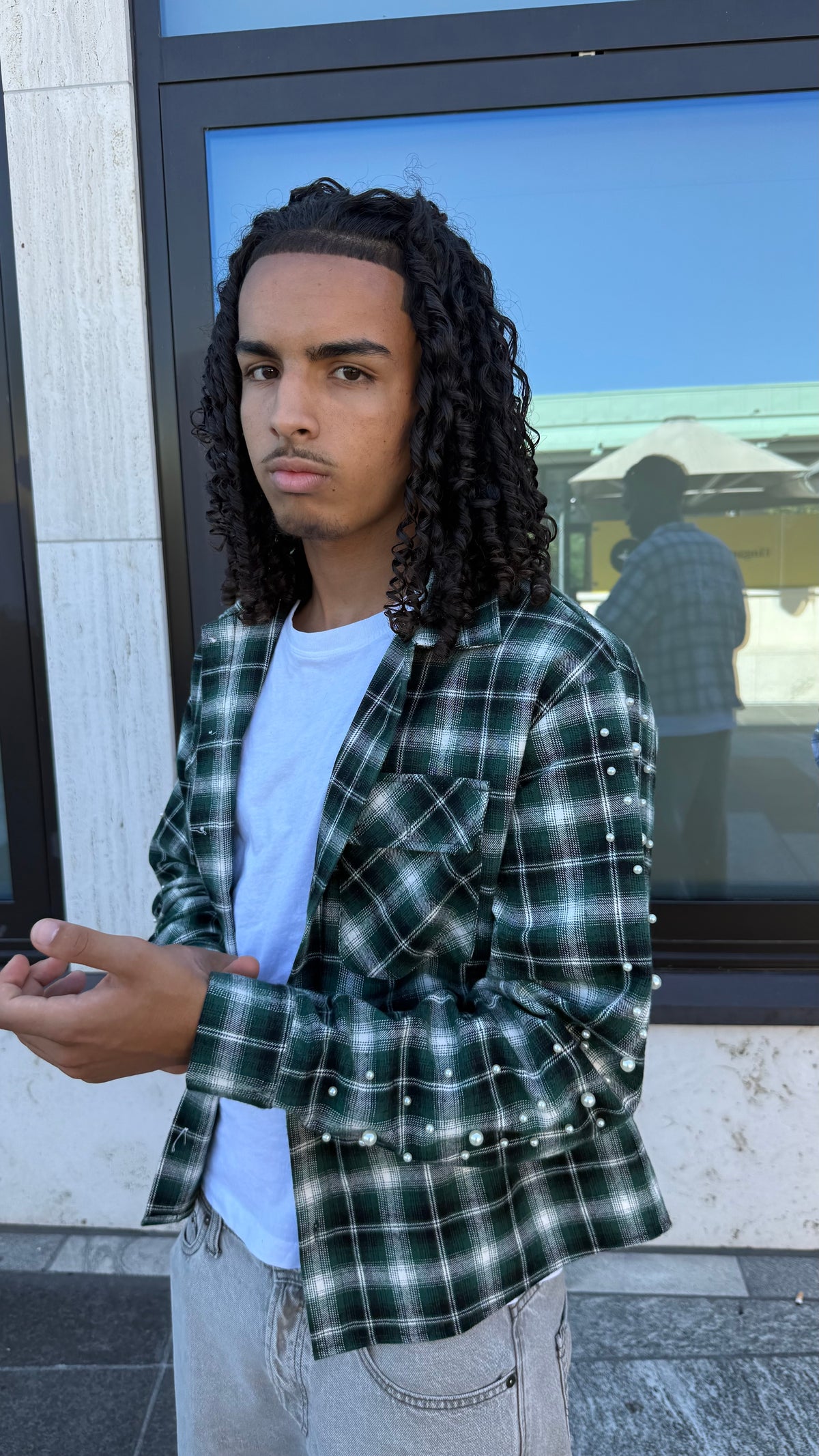 Dark Green Flannel