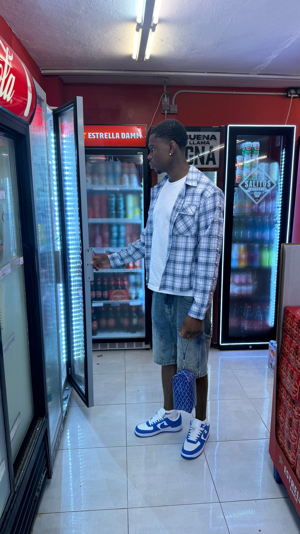 Iced Blue Flannel