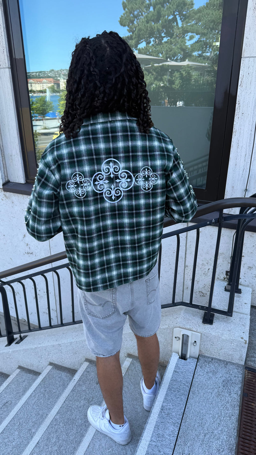Dark Green Flannel