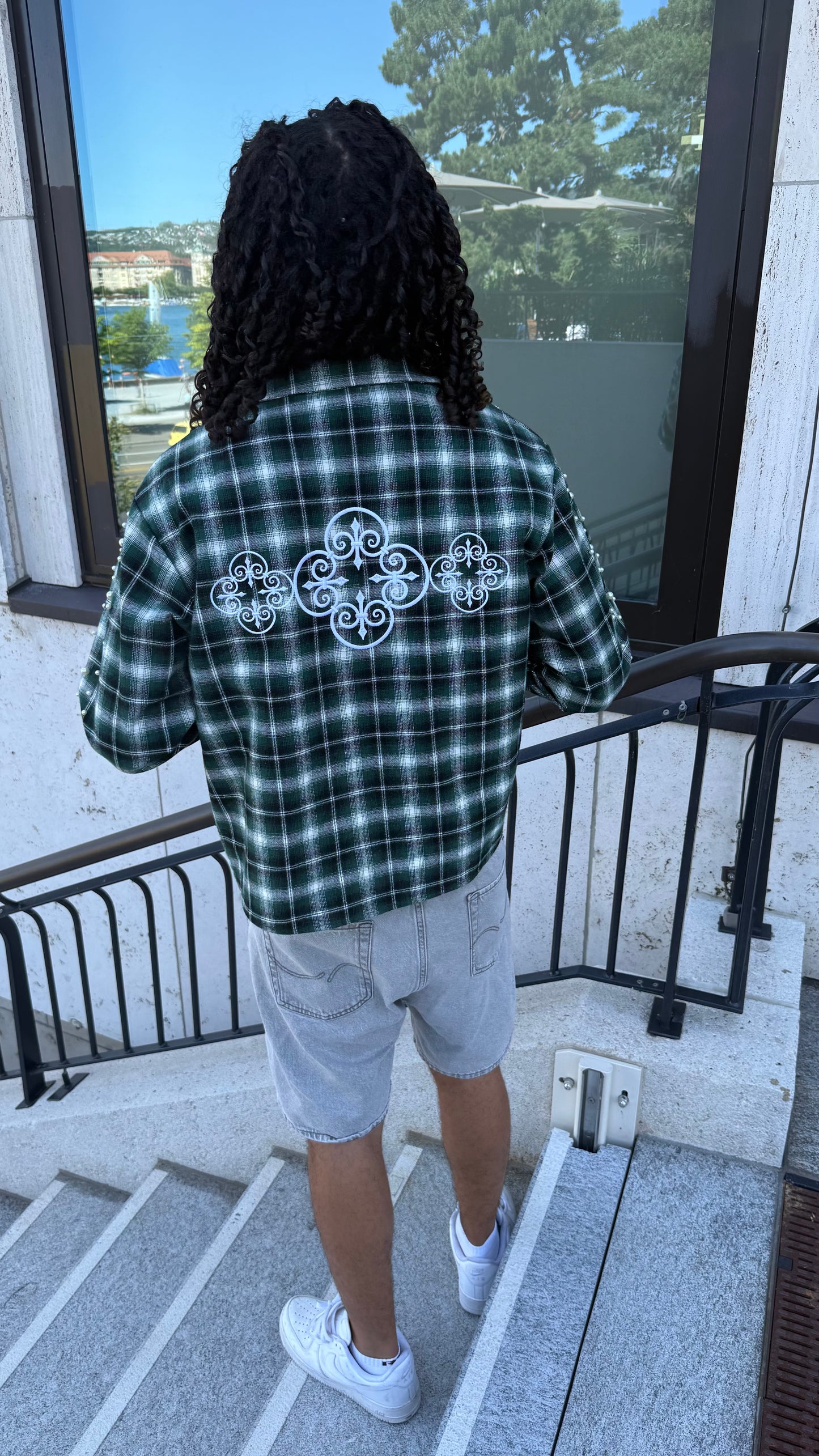 Dark Green Flannel