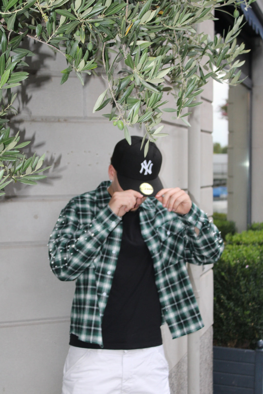 Dark Green Flannel