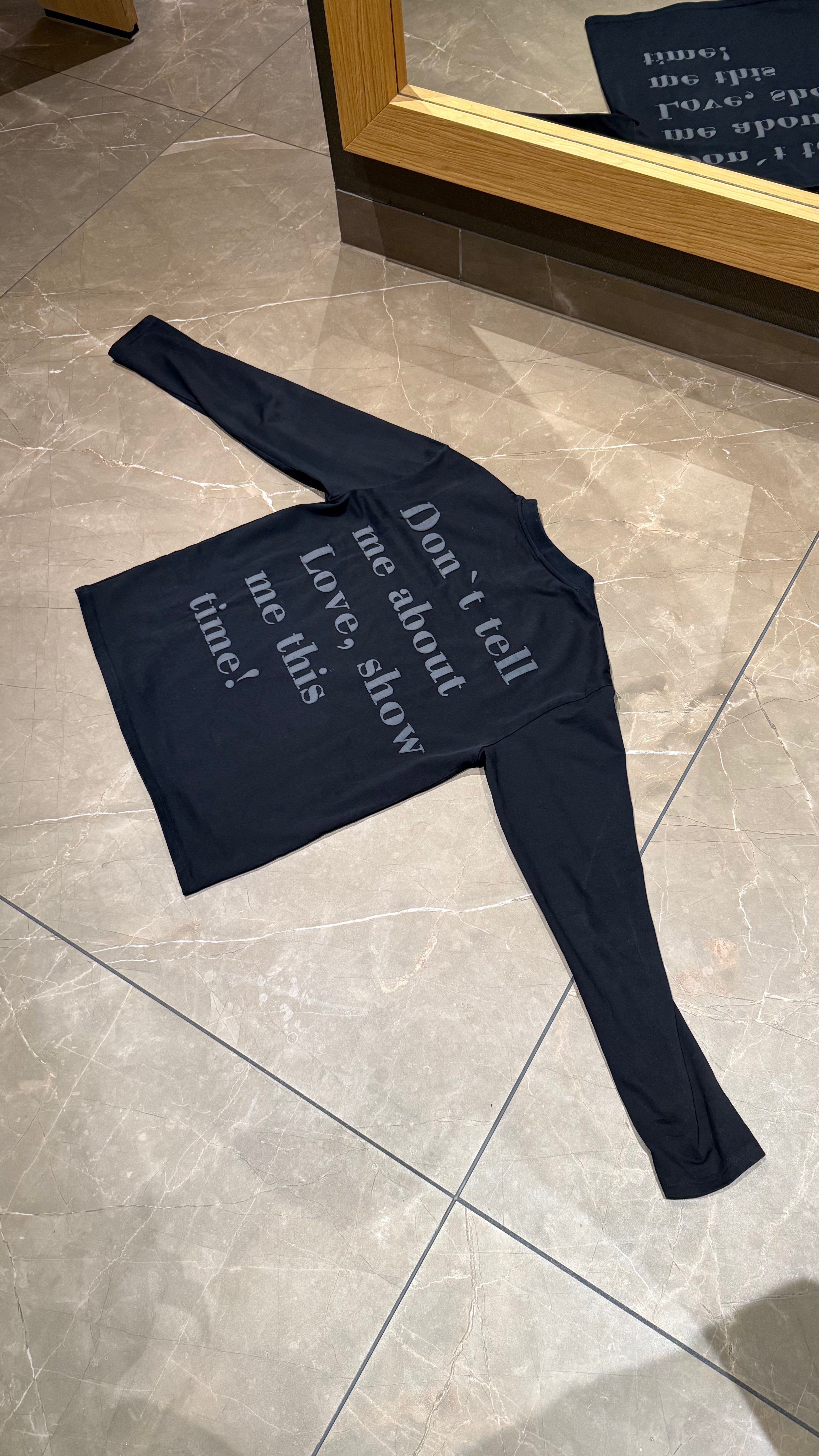 Black on Black Longsleeve